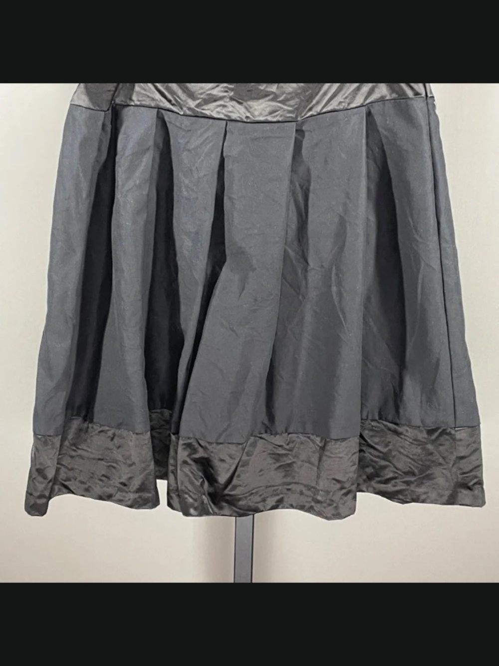 Trina Turk Skirt Womens 6 black designer classic circle skater - Picture 3 of 8